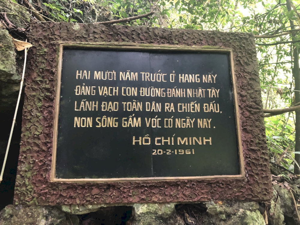 Many important decisions of the country were made by Uncle Ho during his time in the Pac Bo cave